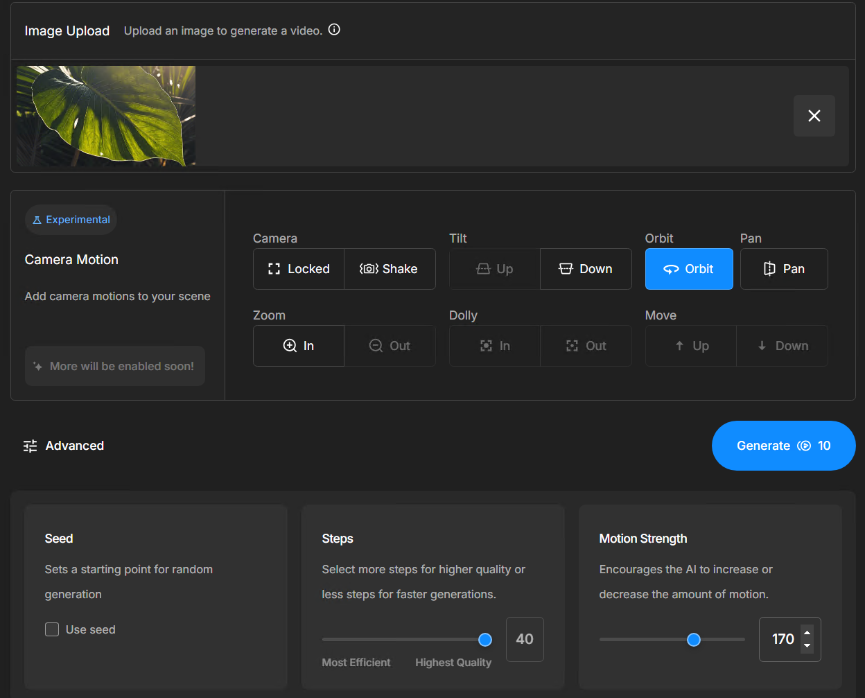 Various Customization Options