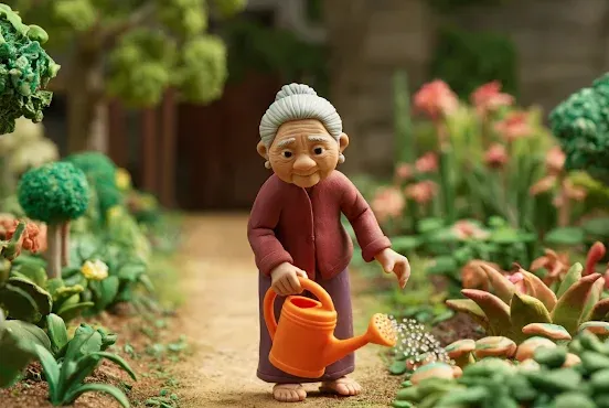 elderly woman